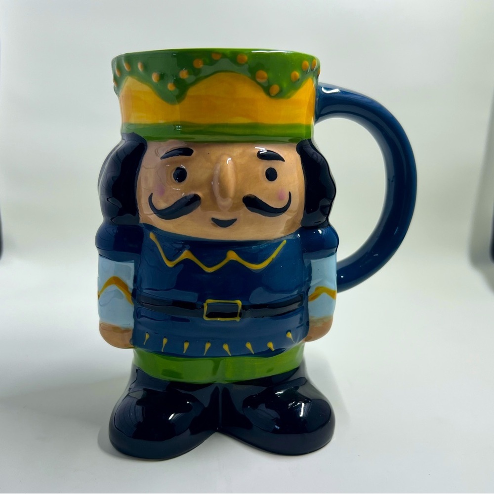 Wondershop Festive Ceramic Mug with Blue and Green Accents
